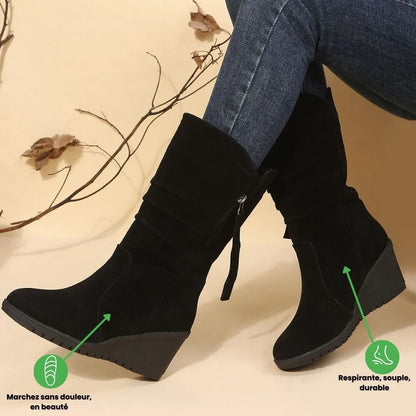 VELARIA™ - Bottes orthopédiques femmes : Confort exceptionnel & style unique