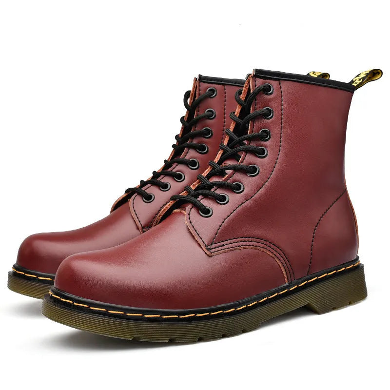 AXELON™ – Botte style Martin orthopédique | Confort optimal & maintien quotidien
