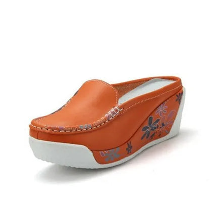 FLORIVA™ – Mule orthopédique femme | Confort exceptionnel & style élégant