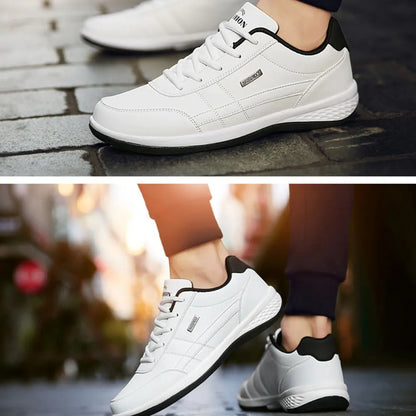 Basket Orthopédique Homme Bleu – Semelle Confort